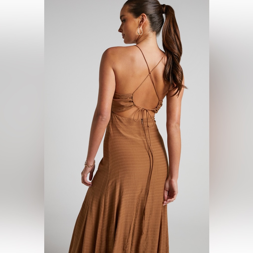 Tie back slip dress, new with tags